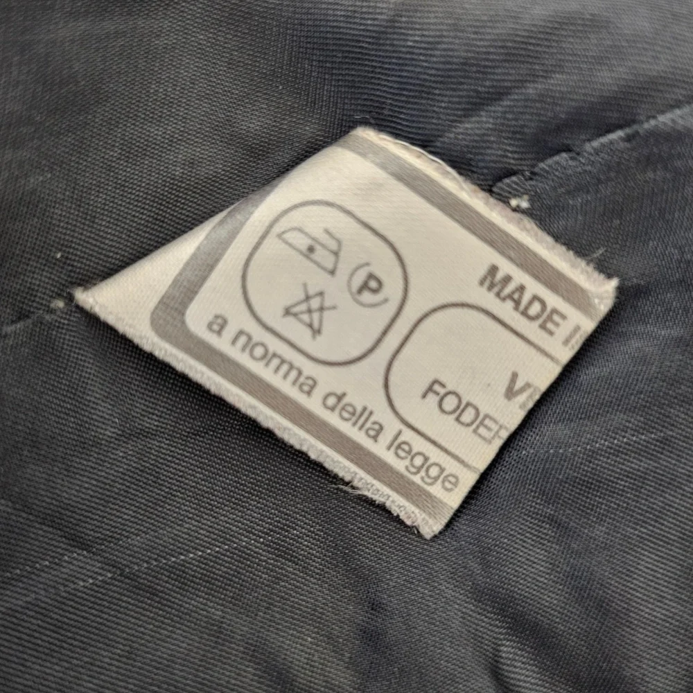 MDL Vintage Italian Leather Jacket – Women’s Size 42 (Fits Like Medium) – Black - Picture 8 of 9